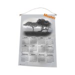 Stoff-Kalender 2023 mit verschiedenen Afrika-Natur-Motiven
