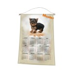 Stoff-Kalender 2024 mit verschiedenen Hunde-Motiven